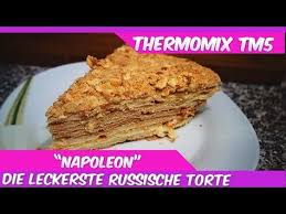 Thermomix Tm5 Russische Torte Napoleon Tort Napoleon Thermomix Rezepte Napoleonkuchen Leckereien