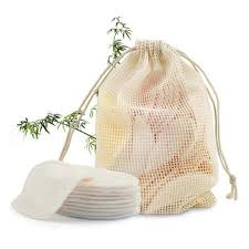 Beautimate Bamboo Cotton Rounds Reusable Makeup Remover Pads 16 Pack With Laundry Bag Walmart Com Makeup Remover Pad Makeup Remover Makeup Remover Pads