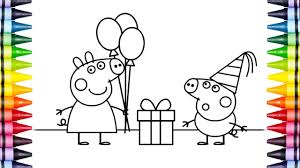Search images from huge database containing over 620,000 coloring 948x758 pig coloring page with wallpapers high resolution pig coloring. How To Draw A Peppa Pig Birthday Card Novocom Top