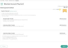 One option is to send an international us dollar (usd) wire. How Do I Transfer Money To My Blocked Account Expatrio Help Center
