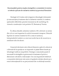 Nu ratati locuri sigure de munca. Pdf RecomandÄri Pentru ReuÈita Strategiilor E ComerÈului In Turism Ce Trebuie Aplicate De Industria TuristicÄ Èi Guvernul Romaniei Adriana Mertea Academia Edu