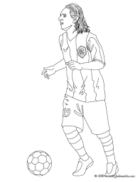 Coloriage Du Joueur De Foot Lionel Messi A Imprimer Gratuitement Ou Colorier En Ligne Sur Hellokids Com Coloriage Joueur De Foot Coloriage Football Coloriage