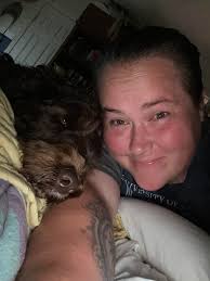 My Baby's Name is Yodi and he loves the snow.❄️🤣❤️