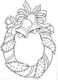 Kerstkrans Christmas Coloring Sheets Christmas Colors Christmas Coloring Pages