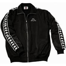 222 Banda Kappa Tracksuit Top In Black Kappa Tracksuit Tracksuit Tops Tracksuit