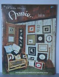 Details About This Is Annie Book One Needlepoint And Cross Stitch Chart Pattern Booklet