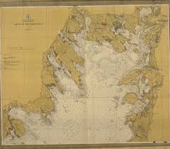 Head Of Buzzards Bay Massachusetts 1918 Nautical Map