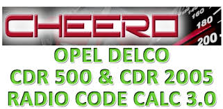 The car radio code is indicated on many delco models on a small white sticker inside the glove box. Radio Code For Opel Delco Cdr500 Apps On Google Play