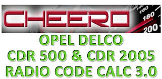 Here you have unique generator that is most important in this area. Radio Code For Opel Delco Cdr500 Apps On Google Play