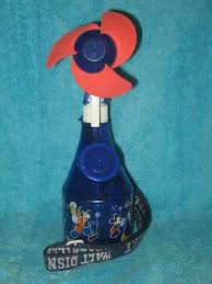 Disney World Misting Fan Water Bottle Sprayer With Lanyard Strap 435263090