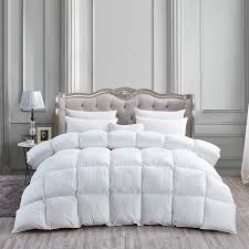 And with target's wide range of duvet covers, you're sure to find just the one for you. Amazon Com Luxurious Heavy King California King Siberian Goose Down Comforter All Season Duvet Insert Premium Baffle Box 1200 Thread Count 100 Egyptian Cotton 50 Oz Fill Weight White Damask Stripe Kitchen Dining