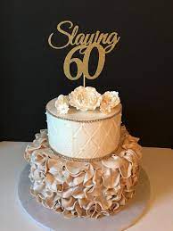 47 women birthday cakes ranked in order of popularity and relevancy. Pin By Sharma Vanterpool Scatliffe On 60 S Birthday 40th Birthday Cake Topper Birthday Cake Toppers 60th Birthday Cakes