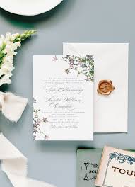 Ready To Give Guests An Exciting Glimpse Into Your Spring Wedding Or Summer Wedding When You Purple Wedding Invitations Floral Wedding Invitations Invitations
