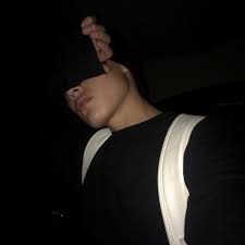 Aesthetic Mirror Hidden Face Black And White Mirror Selfie With Flash 