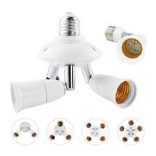 1 2 3 4 5 In 1 Light Socket Splitter Led Bulb Standard E27 Adapter Converter Lamp Lighting Holders Buy At A Low Prices On Joom E Commerce Platform
