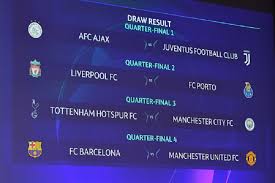 The annual draw of the uefa champions league took place on thursday at lisbon, portugal. Ucl Draw Barcelona Vs Man United Headlines Last 8 As City Take On Spurs Sportpesa Scores News Kenya