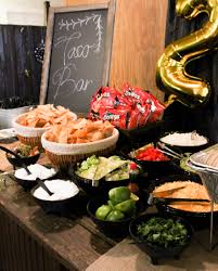 Taco bars are great for graduation parties, birthdays, home parties & more. Graduation Party Ideas Addicted To Graduation Party Setting Graduation Party Senior Graduation Party