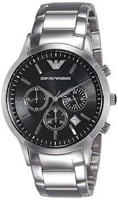 Emporio Armani Men S Ar2434 Dress Silver Watch Emporio Armani Mens Watches Armani Watches For Men Watches For Men
