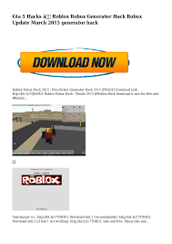 Envío gratis con amazon prime. Gta 5 Hacks Roblox Robux Generator Hack Robux Update March 2015 Gen