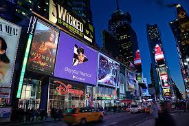 A lawyer for ivanka trump and jared kushner sent a letter to the lincoln project on friday threatening to sue if two billboards in times square were not removed. Digital Screens Billboards Times Square Nyc