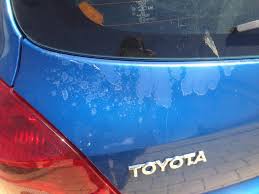 Notice how it doesn't really look like other toyotas? 2008 Toyota Yaris Clear Coat And Paint Peeling Carcomplaints Com