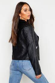 Faux Leather Moto Jacket Boohoo Faux Leather Moto Jacket Womens Faux Leather Moto Jacket Faux Leather Biker Jacket