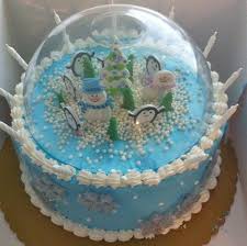 La Todera Snow Globe Birthday Cake For Olivia Globe Cake Cake Cupcake Cakes