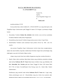 Contoh surat kuasa hukum yang dibuat oleh notaris. Nota Memori Banding