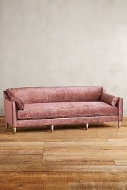 Velvet Leonelle Sofa Sofa Contemporary Sofa Pink Velvet Sofa