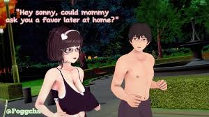 Mom and son bonding time