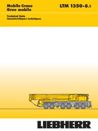 Liebherr Ltm 1350 6 1 Specifications Cranemarket