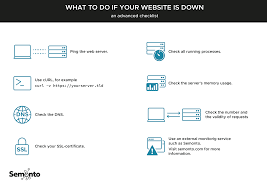 You can use the service down or just me to check domains and ip addresses for availability from many servers worldwide. What To Do If Your Website Is Down Semonto