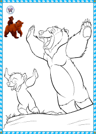 Free brother bear coloring pages. Coloring Book Pdf Download