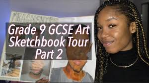 GRADE 9 GCSE ART SKETCHBOOK TOUR (PART 2)