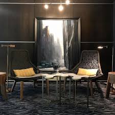 Repost Indigocollective Atl Installed A Client S Lobby Today Who Says You Can T U Dining Room Chairs Modern Blue Chairs Living Room Arm Chairs Living Room