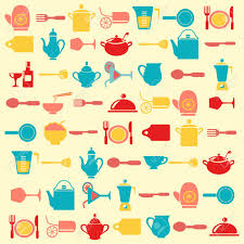 Kitchen background clipart free download! Kitchen Background Cooking Utensils Pattern Illustration Royalty Free Cliparts Vectors And Stock Illustration Image 48629536
