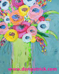 We pride ourselves in creating unique custom floral arrangements for any occasion, from weddings and new babies, to sympathy and corporate gifts. Flower Painting By Dori Patrick Flower Painting Abstract Flower Painting Floral Painting