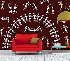 15 painted brick fireplaces that radiate coziness 15 photos. Gallerist Reusable Diy Big Stencil For Wall Painting Exclusive Wall Design Stencil For Home Decor 7 Stencils Size 14x18 Inches Free 1 Drawing Stencil For Kids Amazon In