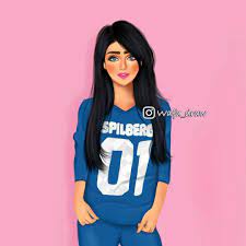 رووووووعة صورعن الخاله sarra art. Pin By A Wafa 2 On A Wafa 2 Cute Girl Wallpaper Cute Couple Art Girls Cartoon Art