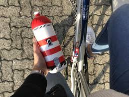 Isybe Kinder Trinkflasche Leuchtturm 0 7l Bpa Frei Auslaufsicher Kohlensaure Geeignet Trinkflasche Flaschen Leuchtturm
