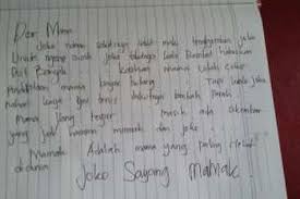Contoh surat warisan orang tua kepada anak. Remaja Ini Tulis Surat Wasiat Untuk Ibunya Sebelum Gantung Diri