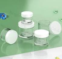 50g 80g 100g 120g 200g Double Wall Clear Heavyweight Jar Plastic Cream Jar  Cosmetic Container Pet Heavy Wall Jar
