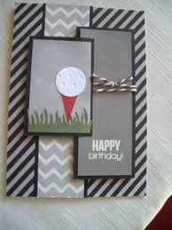Birthday Cards For Guys Masculine Card For Golfer Cards Handmade Homemade Birthday Cards Handmade Birthday Cards