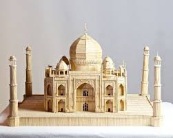 pay toothpick escultura de taj mahal in india criado by stanley hayes munro taj mahal art taj mahal toothpick sculptures