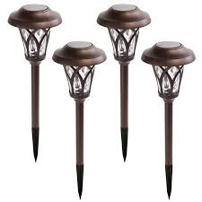 Garden Lights Garden Lights Gigalumi Solar Pathway Lights Outdoor 6 Pcs Super Bright High Lumen So Led Garden Lights Solar Pathway Lights Outdoor Solar Lights