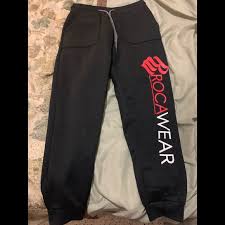 Rocawear | Pants | Rocawear Black And Red Joggers | Poshmark