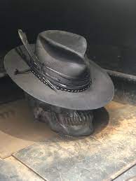 Vintage Rare Custom Hat Ink Me In Black On My Back Etsy In 2021 Custom Hats Mens Hats Fashion Hats Vintage
