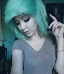 Instagram Soulless Mermaid Pastel Goth Sea Green Hair Makeup Alternative Girl Emo Hair Cute Emo Girls Pastel Goth Makeup