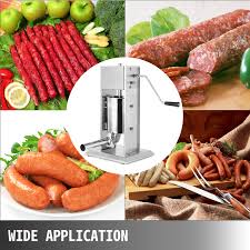 Mozzarella sausage rolls or mooing pigs chez le rêve français. 7l Sausage Meat Stuffer Filler Maker Machine With 5 Size Nozzles Stainless Steel 682698086315 Ebay