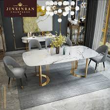5 out of 5 stars. Foshan Furniture Custom Size Hotel Dining Room Tables And Chairs Golden Stainless Steel Leg White Marble Top Dining Table Buy White Marble Top Dining Table Hotel Dining Room Tables Dining Room Tables Product